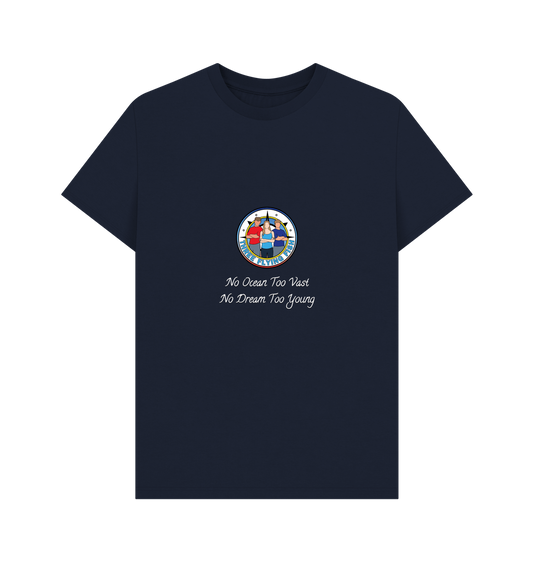 Navy Blue Printed T-shirt