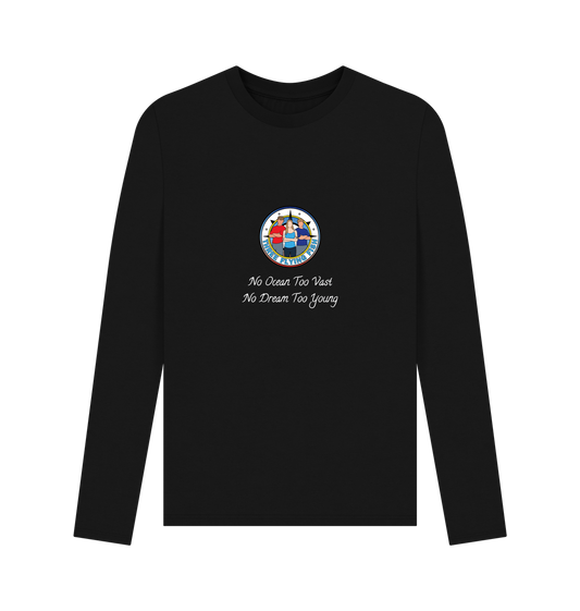 Black Printed Long Sleeve T Shirt