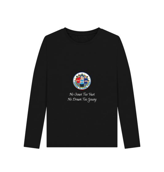 Black Printed Long Sleeve T Shirt