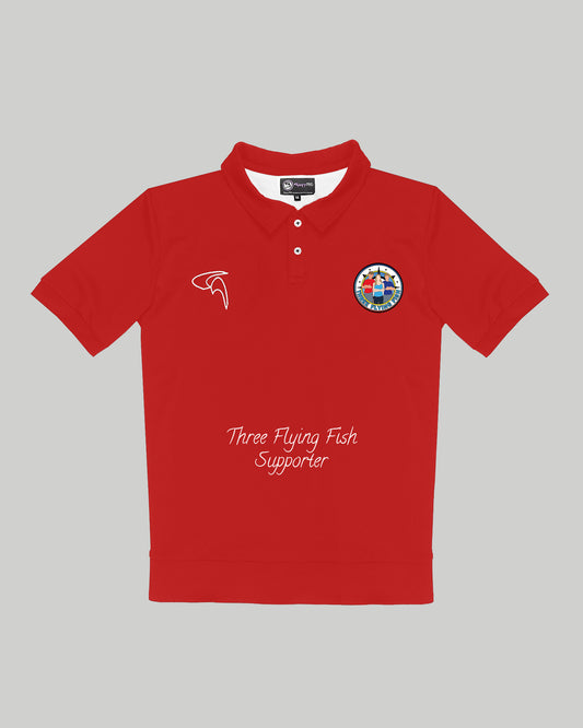 GoofyPRO Women's Cayton Core Performance Polo Shirt - Three Flying Fish