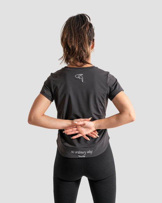 GoofyPRO Women's Cayton Core Performance T-Shirt - Perch or Fly