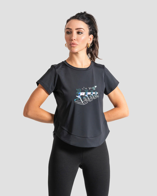 GoofyPRO Women's Cayton Core Performance T-Shirt - PB Tempo Run