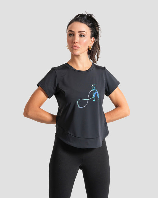 GoofyPRO Women's Cayton Core Performance T-Shirt - PB Tempo Battle