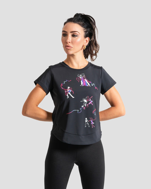 GoofyPRO Women's Cayton Core Performance T-Shirt - Perfect 10