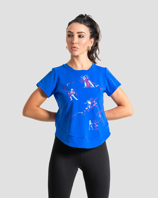 GoofyPRO Women's Cayton Core Performance T-Shirt - Perfect 10