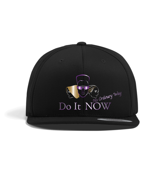 Do It NOW - Black Snapback Cap